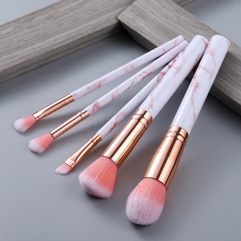 15Pcs Cosmetic Powder Eye Shadow Foundation Makeup Brushes Tool Set image 7