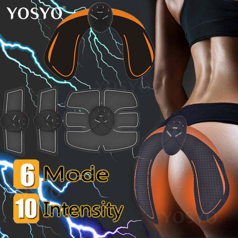 EMS Wireless Muscle Stimulator – Hip Trainer, Abdominal ABS Fitness Slimming Massager & Buttock Toner image 3