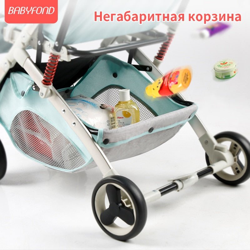 Babyfond 5.8 kg Portable Light Carriage Newborn Baby Stroller image 11