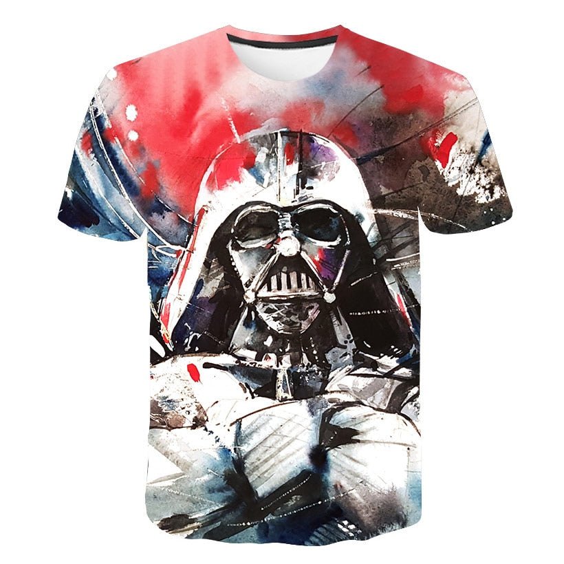 New Novelty 3D Printed Kids Compression Tee-shirt image 47
