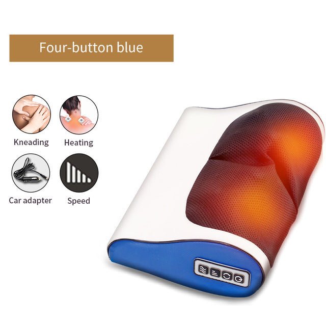 Electric Infrared Neck, Shoulder, Back and Body Heating Massage Pillow image 8