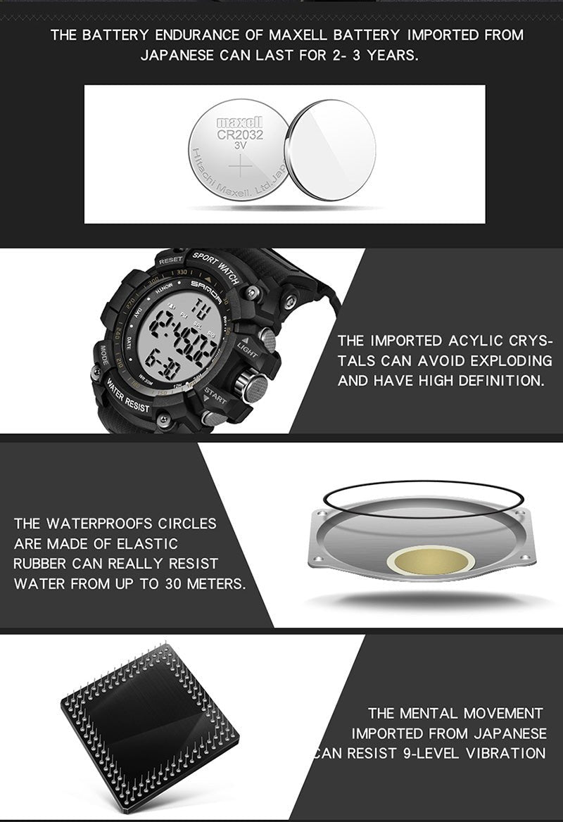 Men's Casual Luxury Brand Military Watch image 4