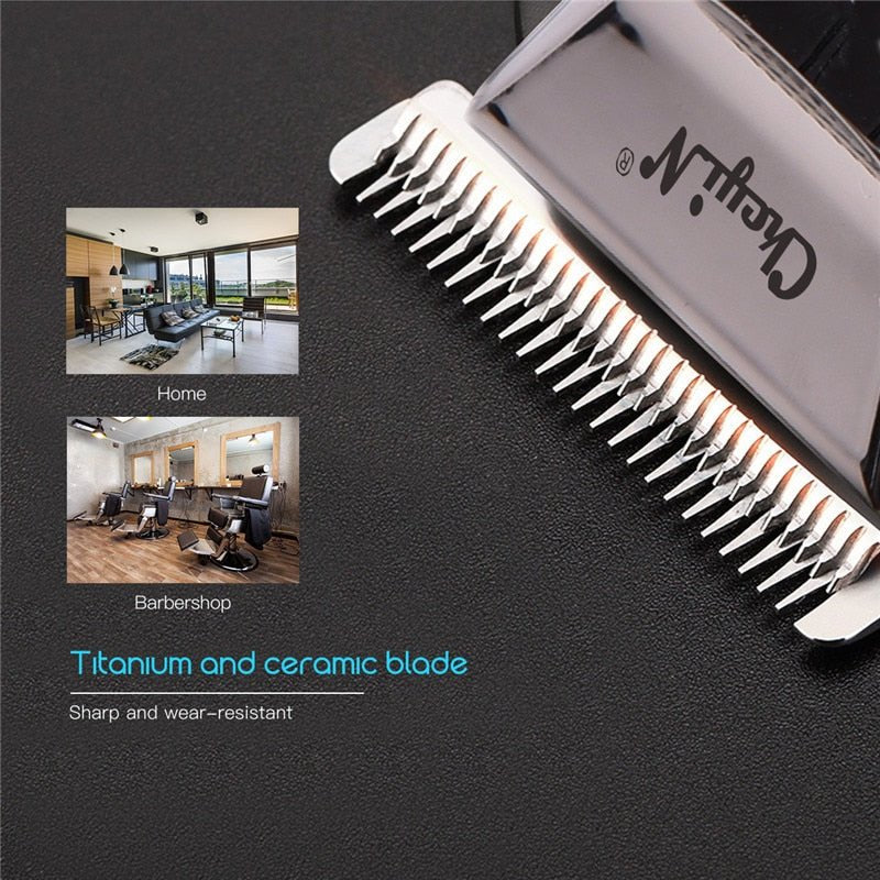 Professional Digital Rechargeable Cordless Hair Clipper and Trimmer image 5