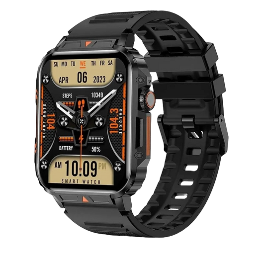 LIGE 1.95” Smartwatch | IP68 Waterproof Health & Fitness Monitor for Men and Women image 0