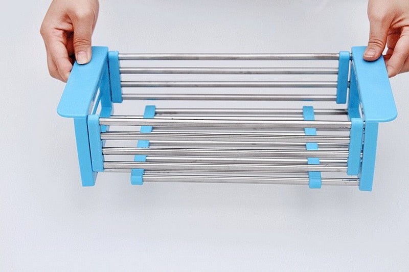 Adjustable Over the Sink Dish Drying Rack image 5