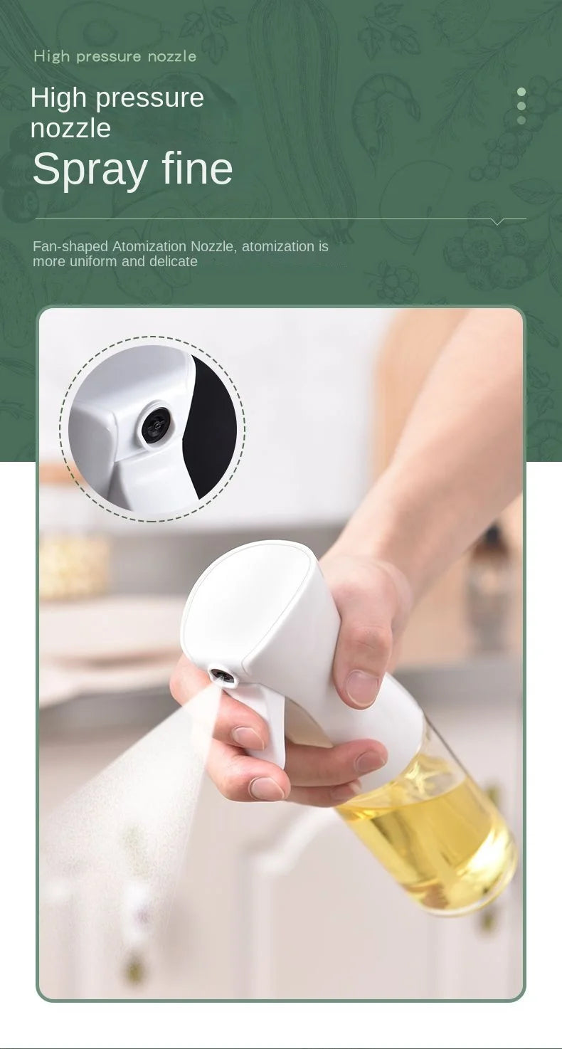 Oil Spray Bottle ‚Äì 200/300/500 ML Edible Olive Oil Spray Pot for Kitchen, Air Fryer, and Household Use image 21