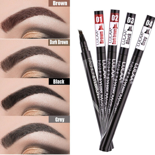 Liquid Eyebrow Pencil | Waterproof Microblading Fine Sketch EyeBrow Pencil image 0