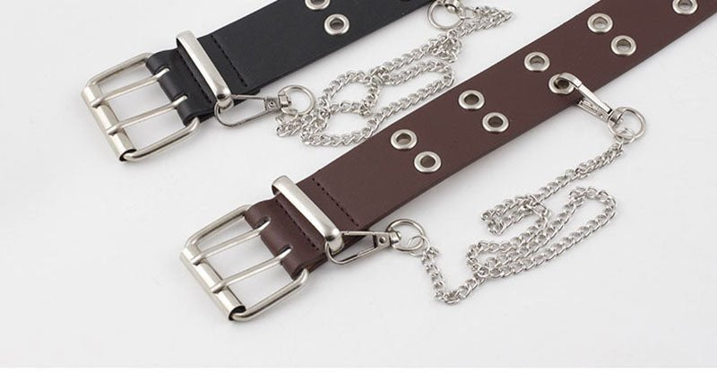 YBT Women Leather Pin Buckle Belt image 11