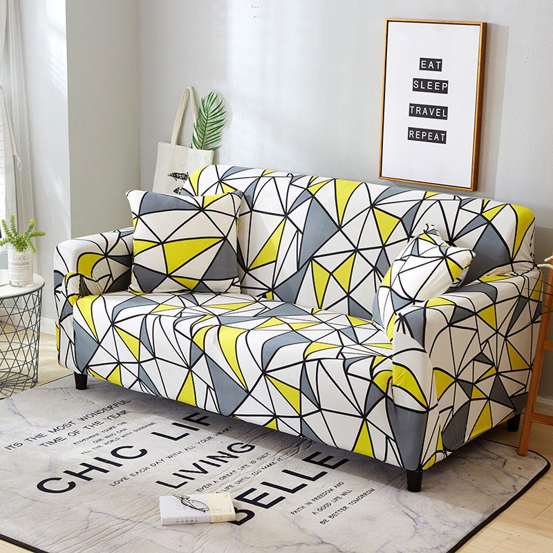 Elastic Stretch Sectional Sofa Slipcovers image 17