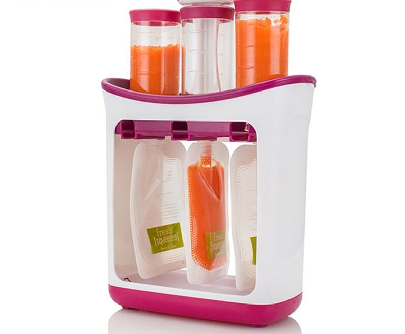 Baby Food Squeeze Station and Pouches image 0