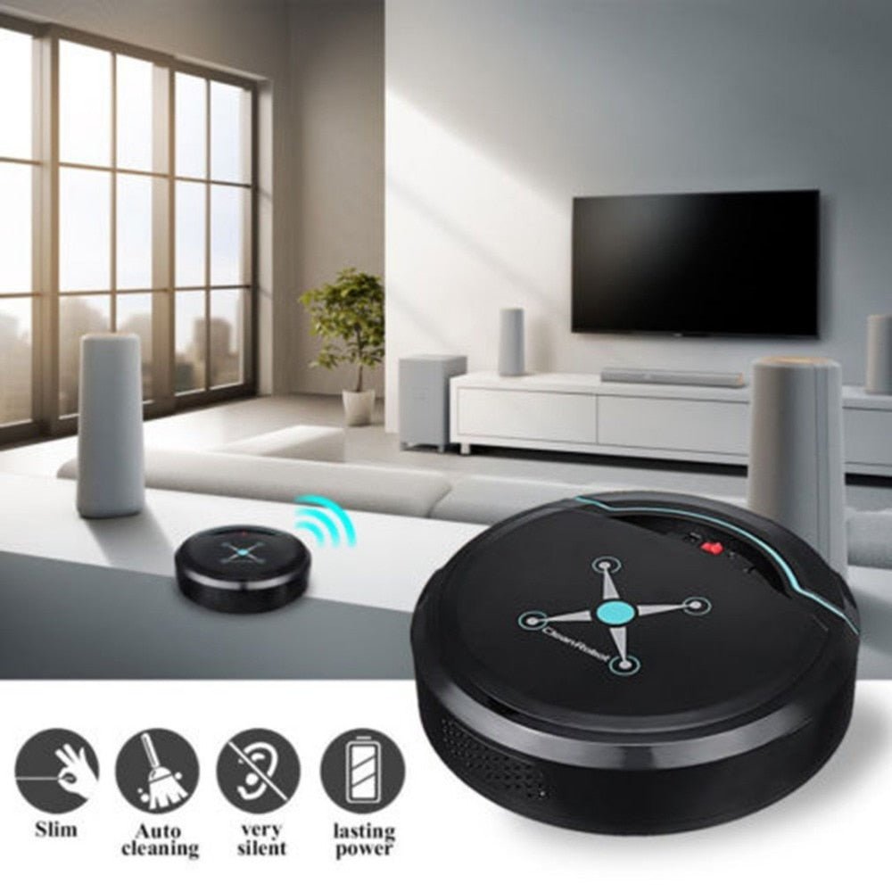 Intelligent Automatic Sweeping Robot | Household USB Rechargeable Automatic Smart Robot Vacuum Cleaner | Automatic Sweeping Machine image 7