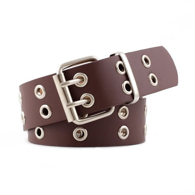 YBT Women Leather Pin Buckle Belt image