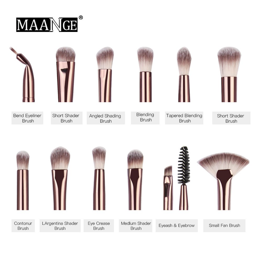 MAANGE Professional Makeup Brushes image 11