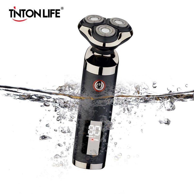 TINTON LIFE Men Washable Rechargeable Electric Shaver image 4