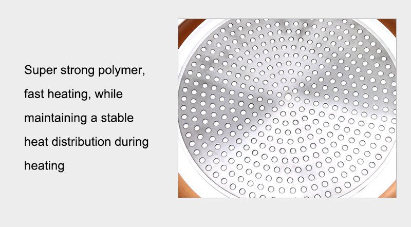 Non-stick Copper Frying Pan with Ceramic Coating image 3