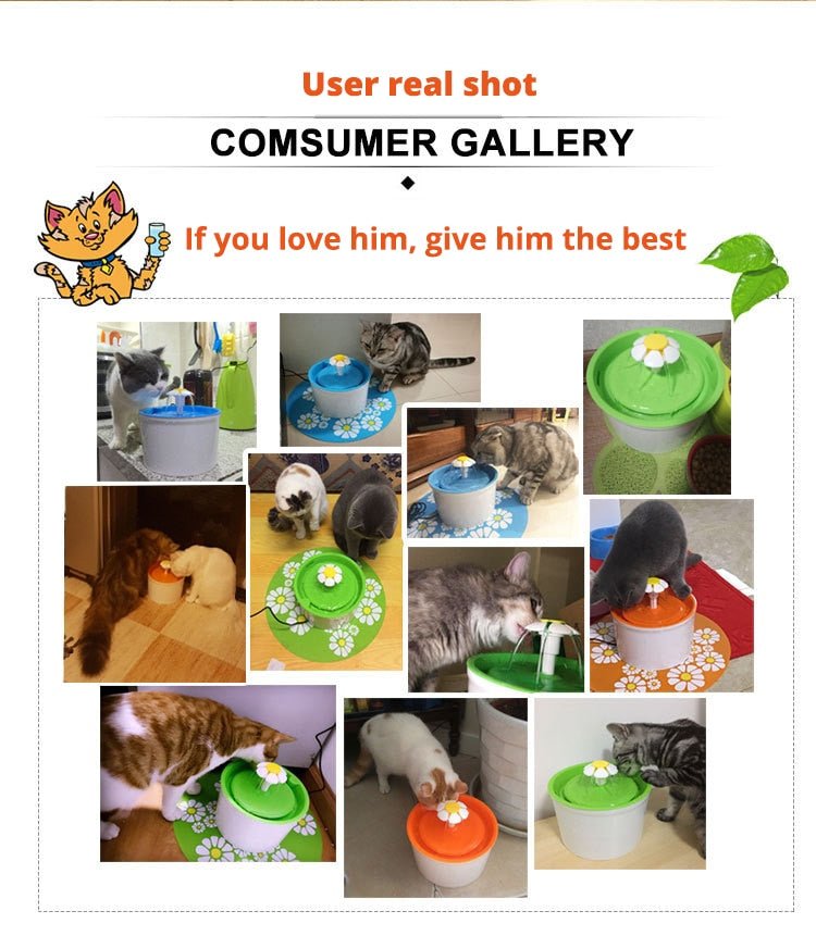 Automatic Pet Water Fountain Dispenser | Cat Drinking Water Dispenser image 10