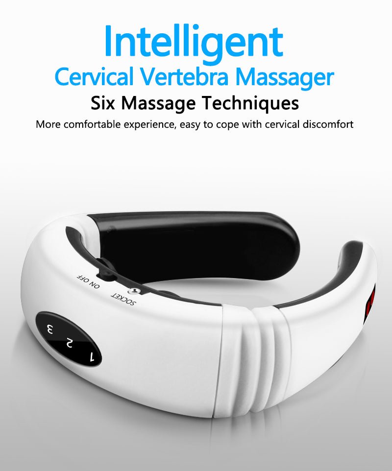 Electric Neck Massager with Infrared Heating for Pain Relief and Relaxation image 5