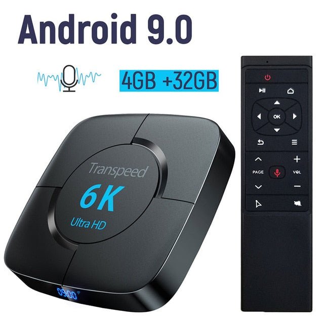 Android 4G 64G TV BOX 6K Youtube Google Assistant image
