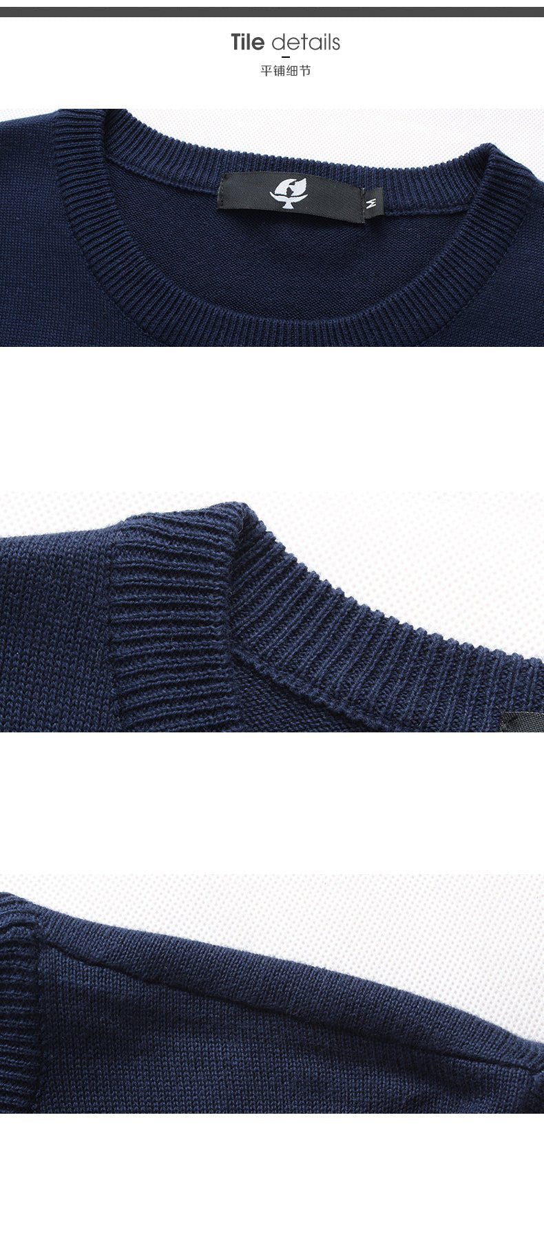 Autumn Casual Men's Sweater | O-Neck Striped Slim Fit Knittwear | Mens Sweaters Pullovers image 5
