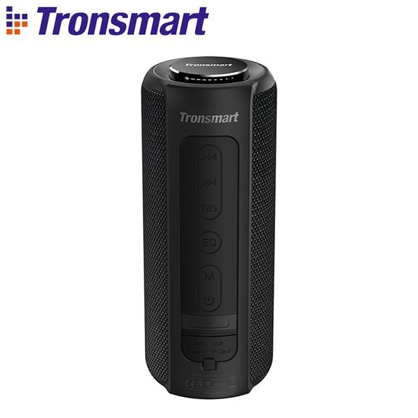 Tronsmart Portable 40W Waterproof Bluetooth Deep Bass Soundbar Speaker - Black Speaker image