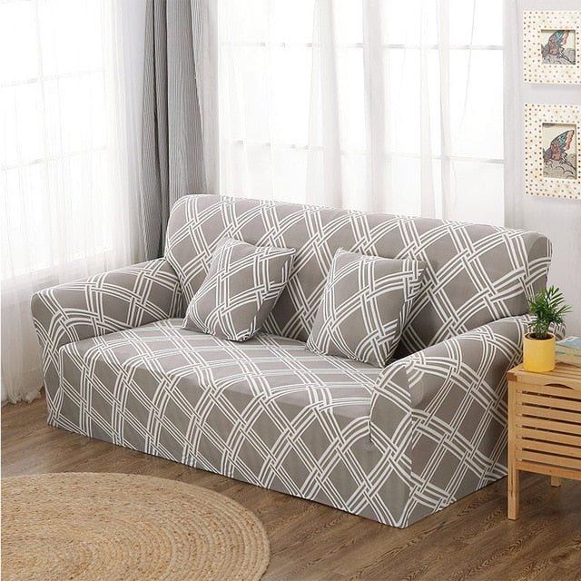 Elastic Stretch Sectional Sofa Slipcovers image 40