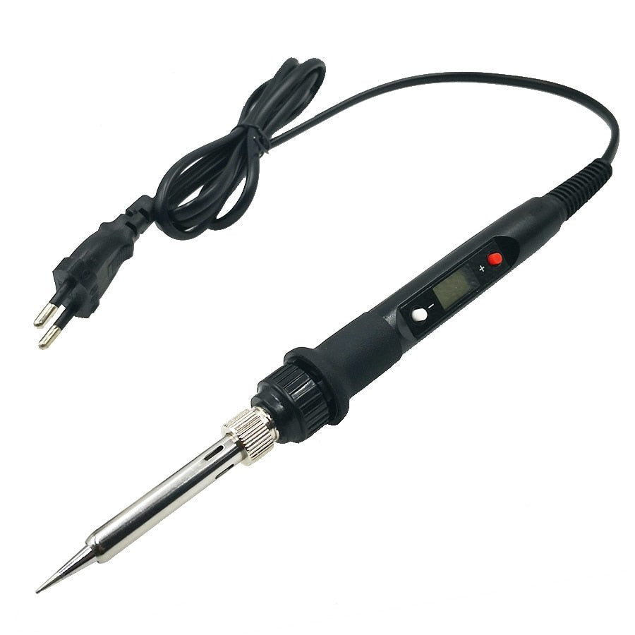 80W Digital Electric Soldering Iron 220V 110V Temperature Adjustable LCD display Solder welding iron tool kit image 3