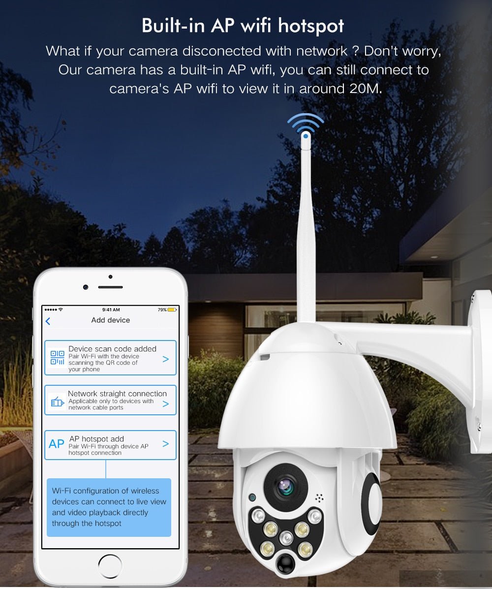 Wireless Wifi Outdoor Security Camera image 10