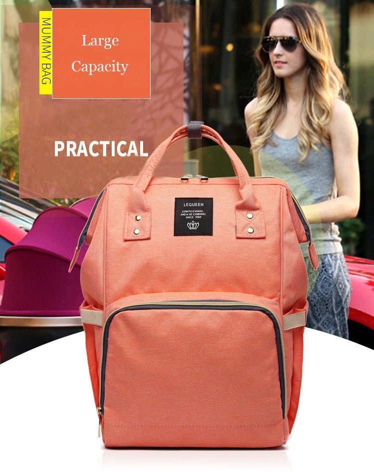 Baby Multipurpose Diaper Travel Backpack Bag image 45