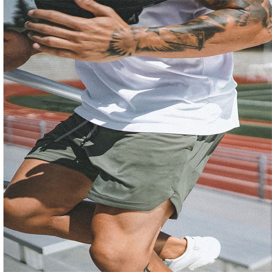 Mens 2 in 1 Running Jogging and Leisure Shorts image 4