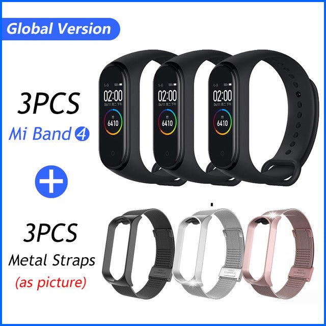 Original Xiaomi Wristband Fitness Bracelet Screen Music Control Smartband image 16