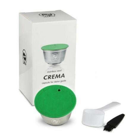 STAINLESS STEEL Metal Reusable Dolce Gusto Capsule Compatible with Nescafe Coffee Machine Refillable Dolci Filter Dripper Tamper image 17