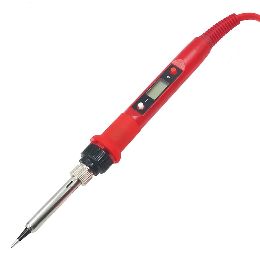 80W Digital Electric Soldering Iron 220V 110V Temperature Adjustable LCD display Solder welding iron tool kit image 15