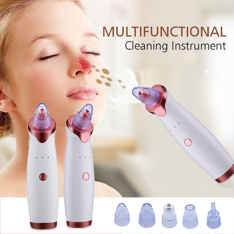 Electric Acne Remover | Blackhead Vacuum Extractor Tool | Black Spots Pore Cleaner image 21