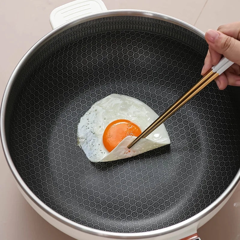 Smart Electric Multi-function Electric Pot Steamer Non-stick Fry Pan image 3