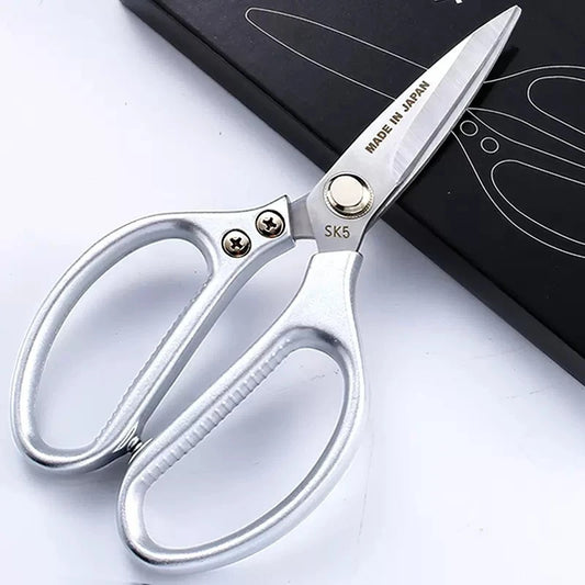 Professional 8.5-Inch Stainless Steel Kitchen Scissors ‚Äì Aluminum Alloy Handle, Ideal for Cutting Chicken Bones, Meat, and Fish image 0