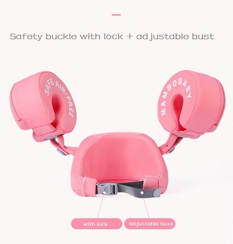 Solid Non-inflatable Baby Swimming Ring Float Swim Trainer Sunshade image 23
