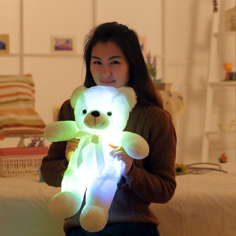 Luminous 30/50/80cm Creative Light Up LED Teddy Bear image 20