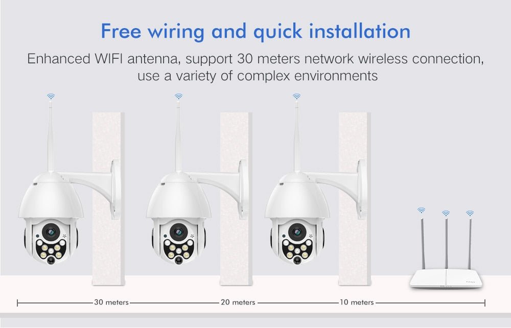 Wireless Wifi Outdoor Security Camera image 21
