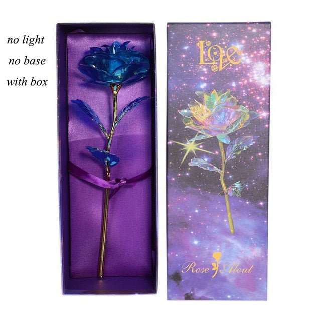 24K Foil Plated Golden Rose image 31