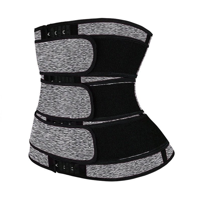 Neoprene Sauna Waist Trainer Corset Sweat Belts Body Shaper Slimming Corset Weight Loss Compression Trimmer Belt for Women image 13