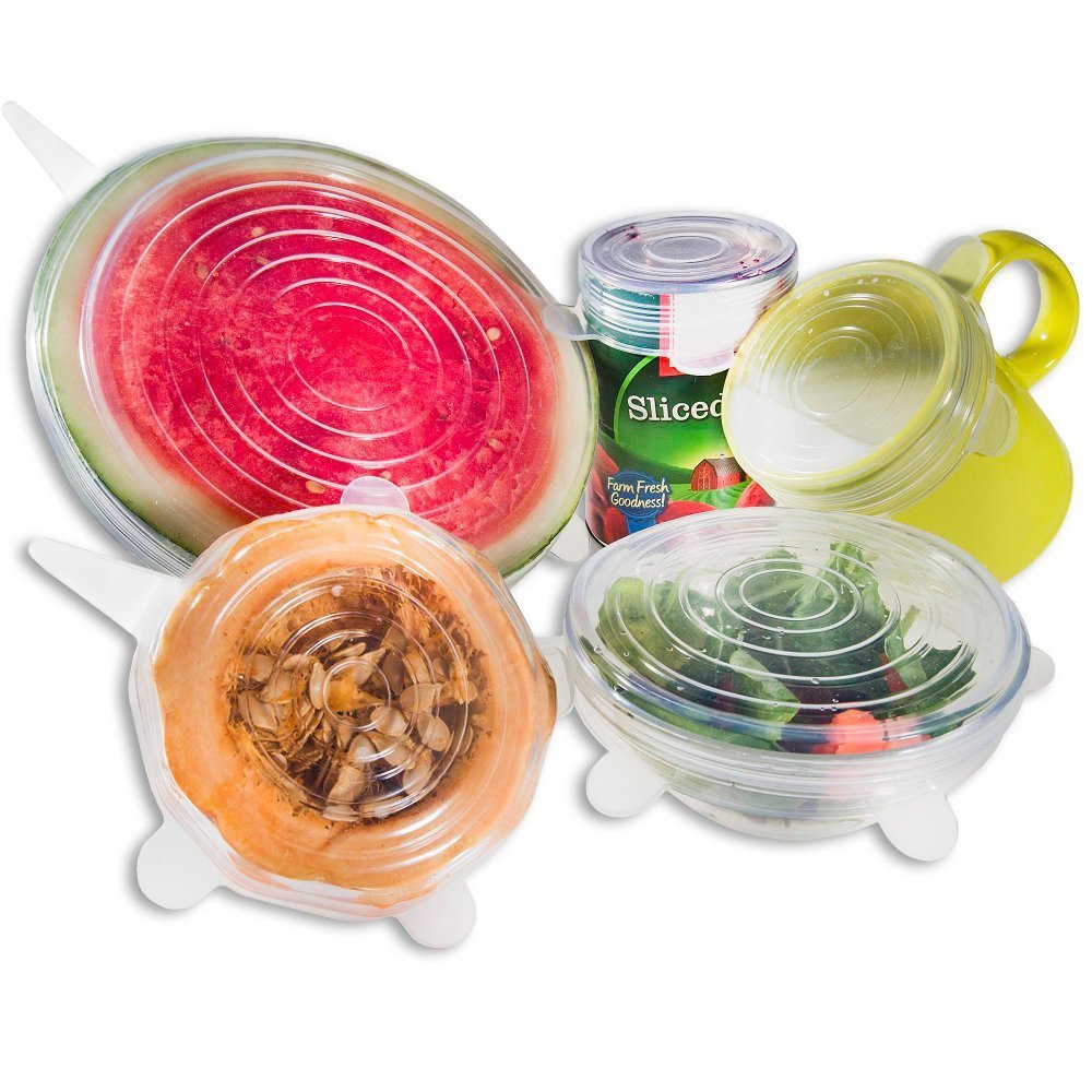 6PCS Universal Silicone Stretch Lids image 5