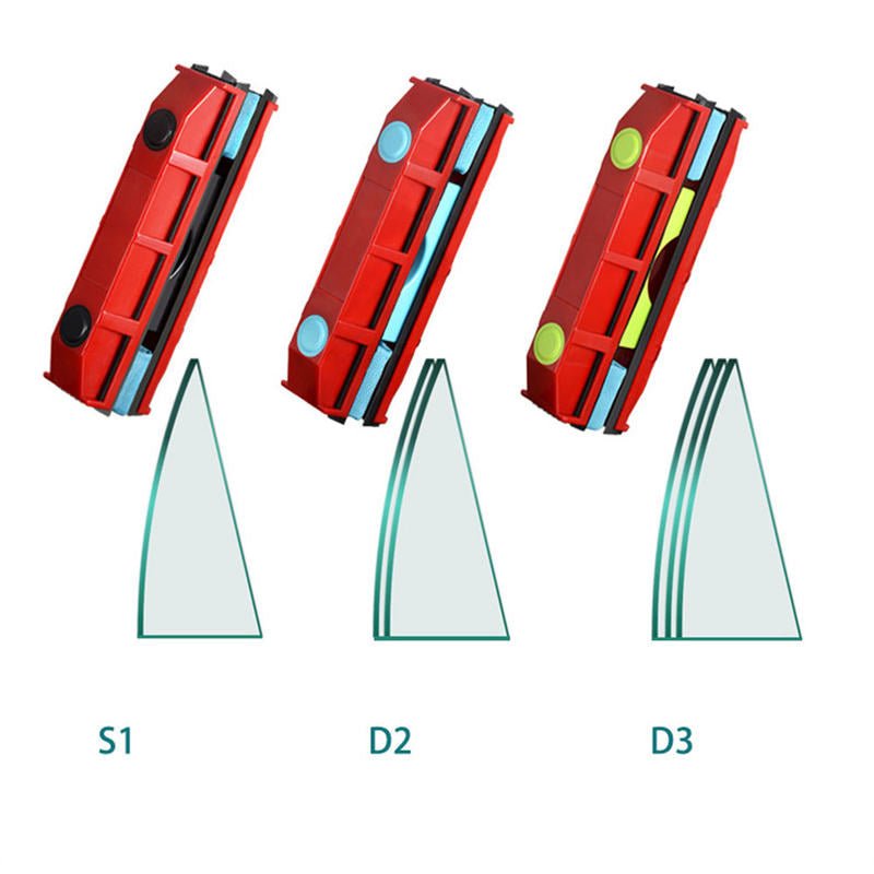 Handheld Portable Double Sided Magnetic Window and Glass Cleaning Brush image 12