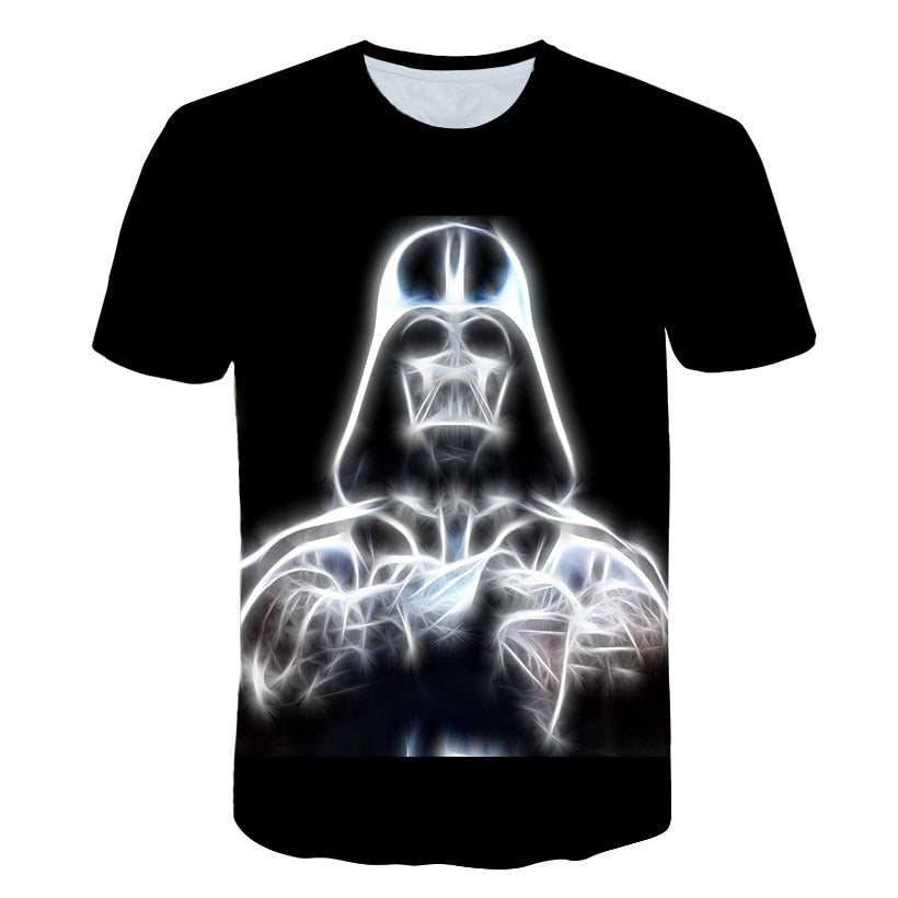New Novelty 3D Printed Kids Compression Tee-shirt image 42