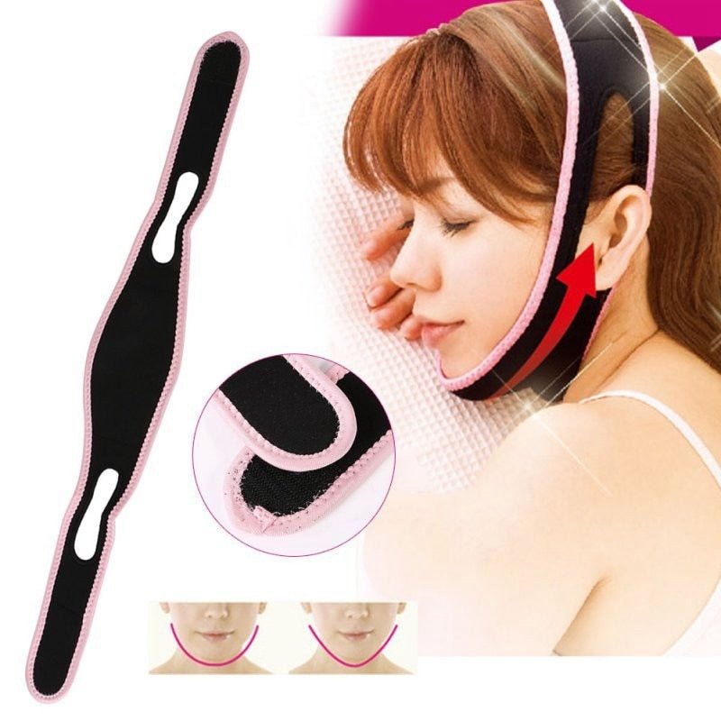 Delicate Anti Wrinkle Face and Facial Slimming Bandage image 16