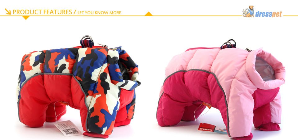 Winter Pet Dog Clothes | Super Warm Pet Waterproof Jacket image 97