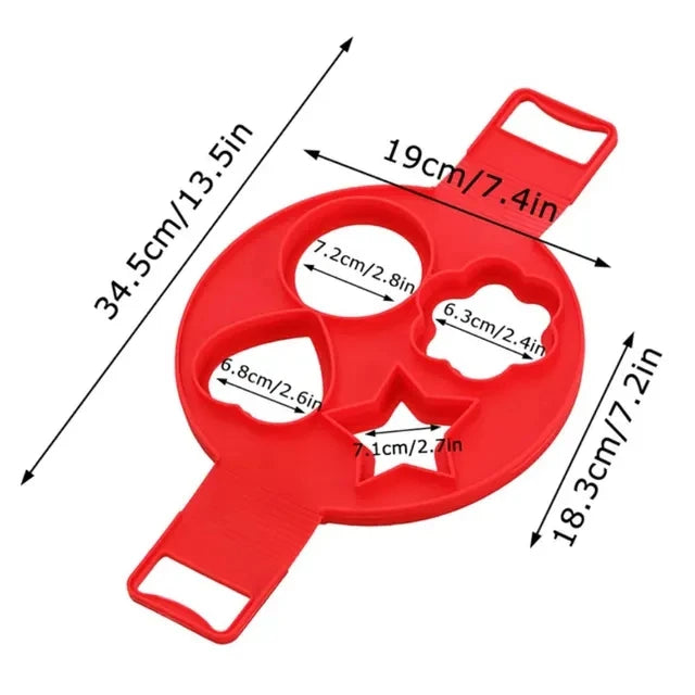 Silicone Non-Stick Egg & Pancake Shaper ‚Äì Fantastic Flip Cooker Mold for Perfect Omelets & Pancakes image 7