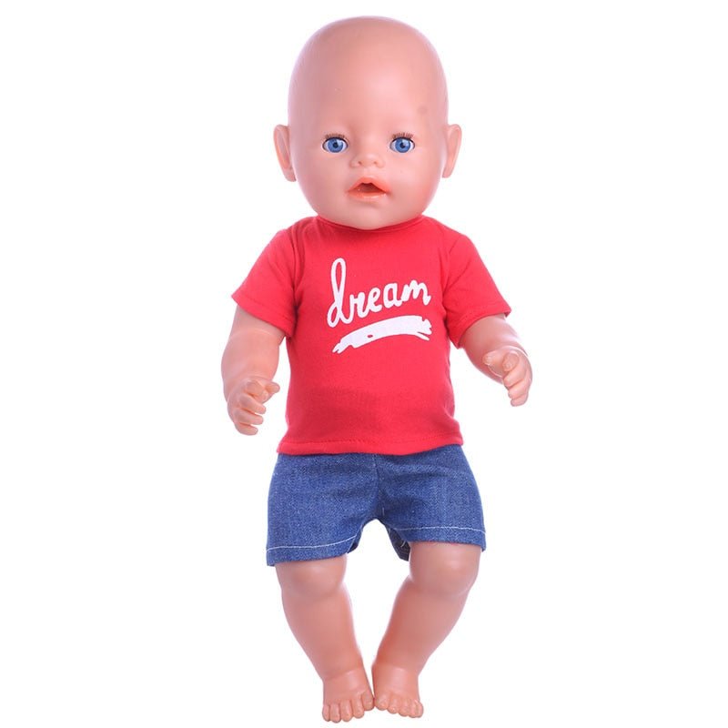 13 Styles Pajamas, Nightgown and Sleepwear Fit | 18 Inch American & 43CM Baby Doll Clothes Accessories image 118