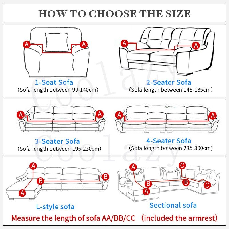 Elastic Stretch Sectional Sofa Slipcovers image 11