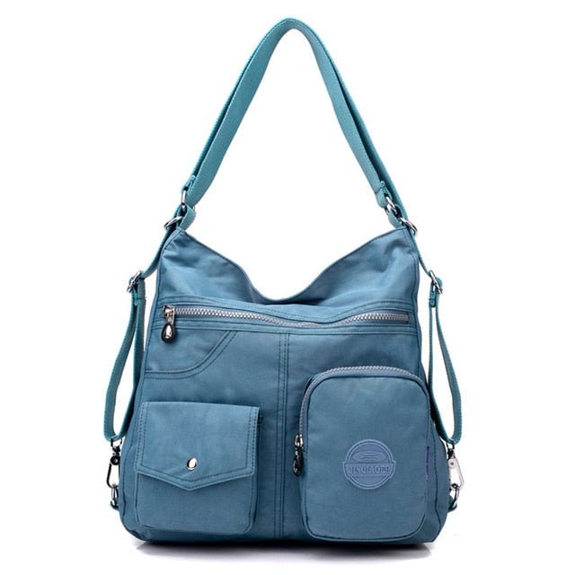 Waterproof Women Designer Handbag - Rouge gray, 34cm x 11cm x 33cm image