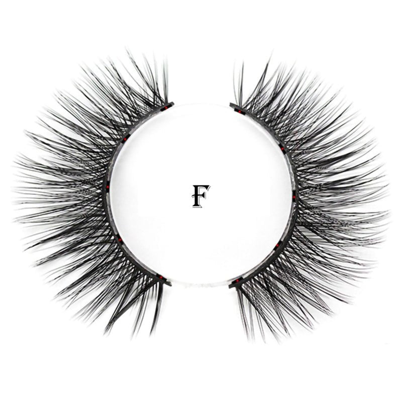 Waterproof Magnetic False Eyelashes, Eyeliner & Tweezer Set image 2